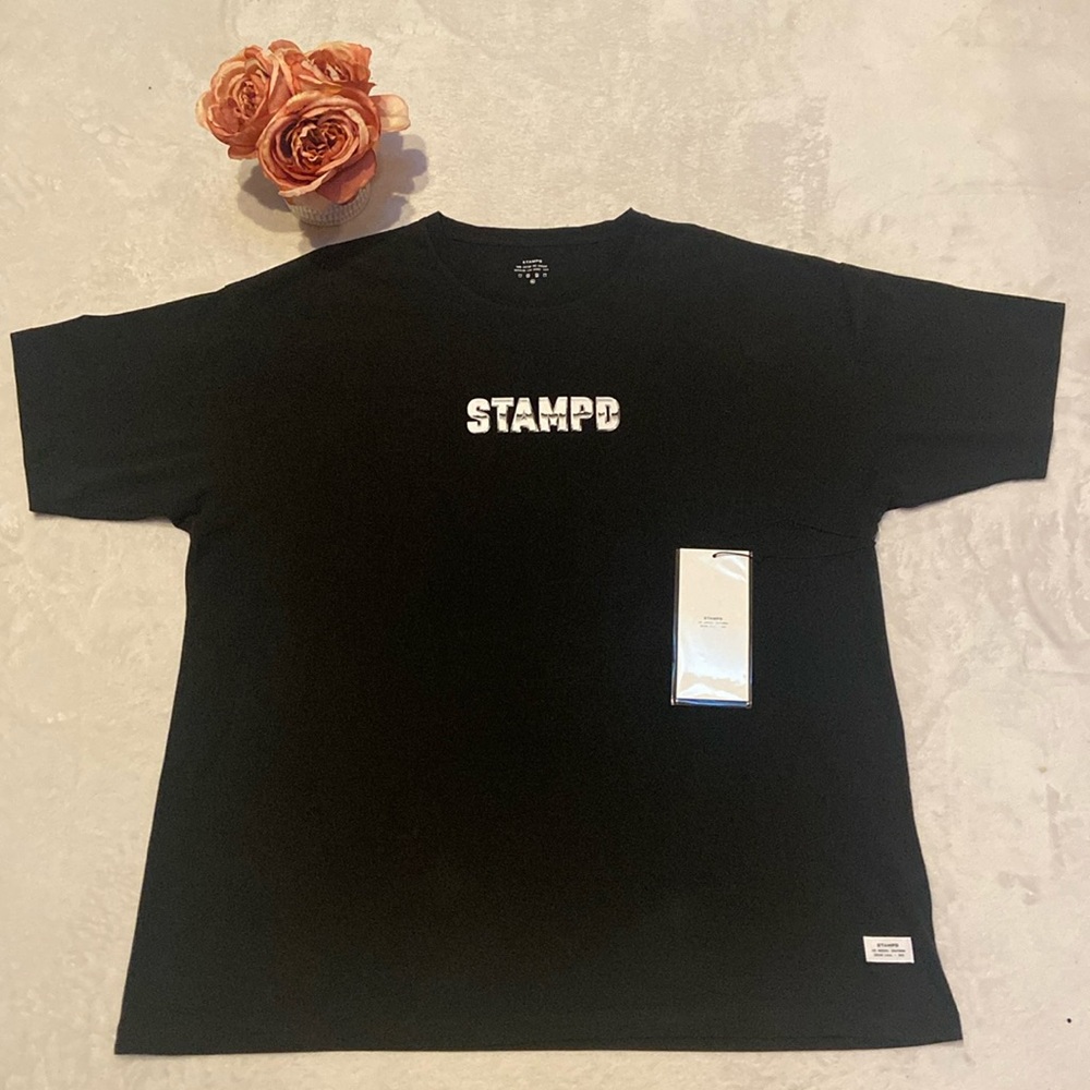 STAMPD NWT Size XXL Black Daytona Short Sleeve T-Shirt